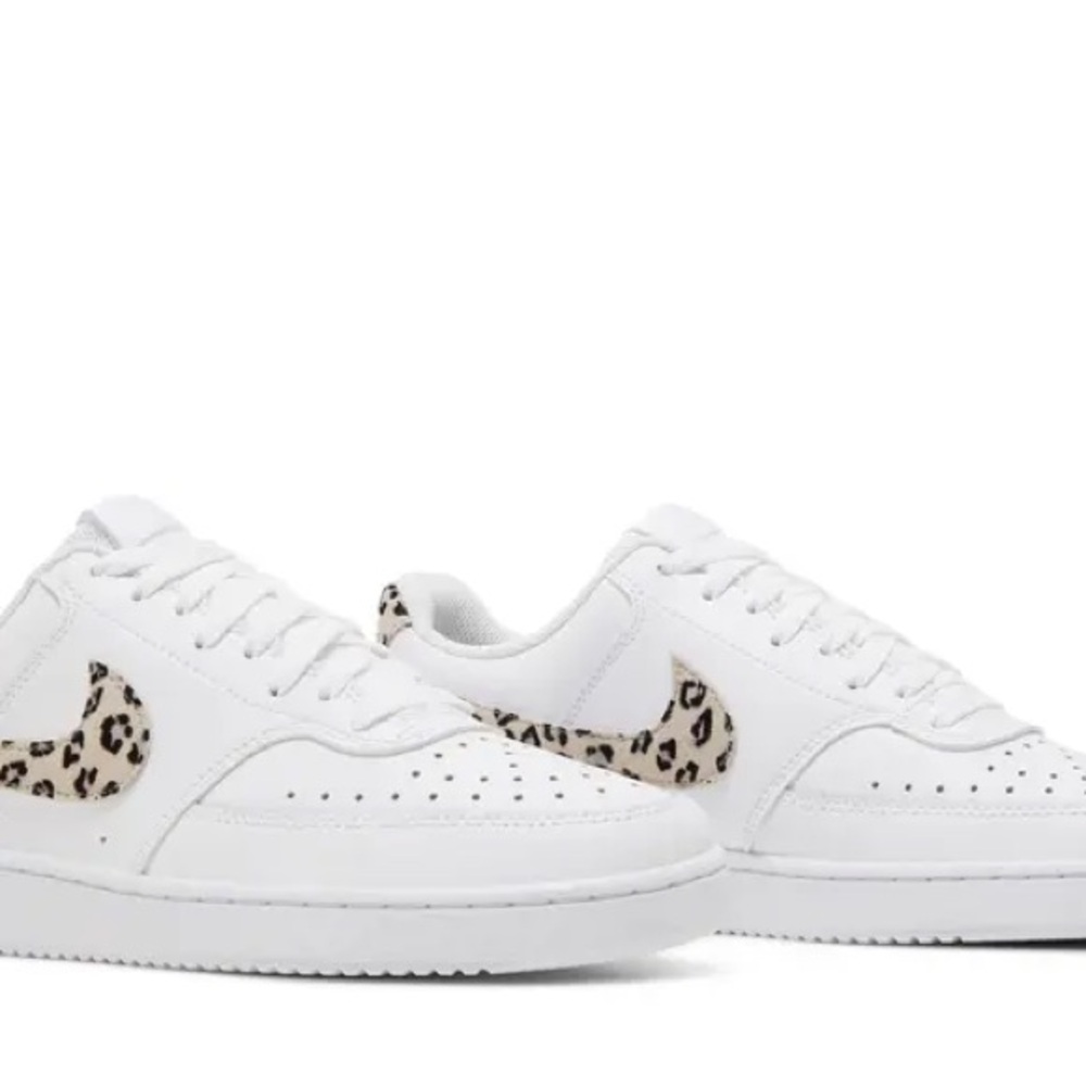 Nike Court Vision Low Leopard Print Women's Sneakers